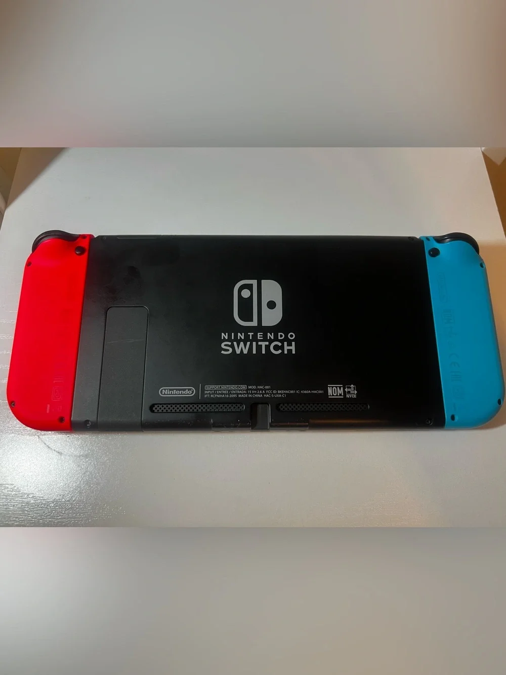 Nintendo Switch Neon Blue and Red